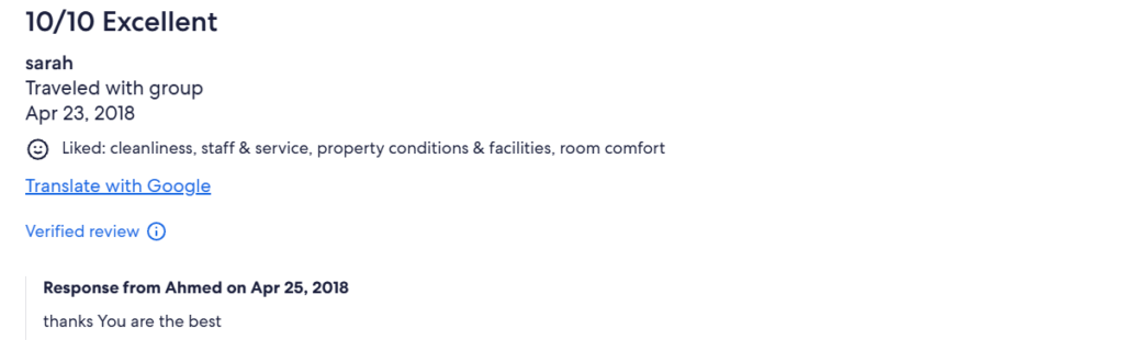 Captura de Expedia — sarah